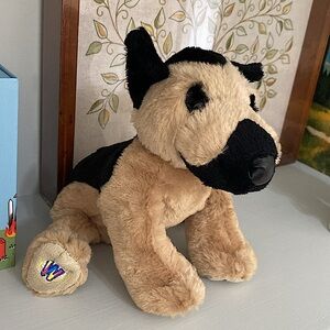 FINAL SALE!! 9” German Shepherd Plush Ganz Webkinz Puppy Stuffed Animal